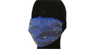 Load image into Gallery viewer, Bedazzled Silver Mask
